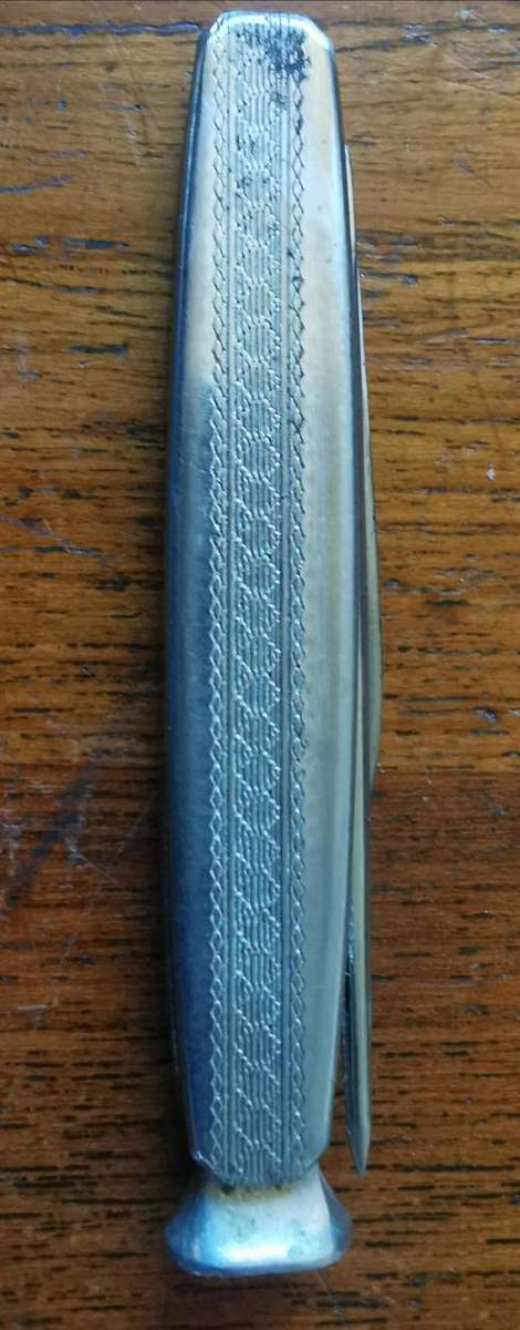 Vintage Richards of Sheffield pipe smoker`s folding blade, spike and tamper