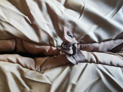 SADF 1977 Campcraft unused sleeping bag with inner and attached cover