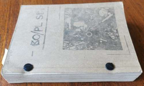 SADF 1974 Afrikaans Commando Co/Pl Sgt Training Manual from Danie Theron Combat School