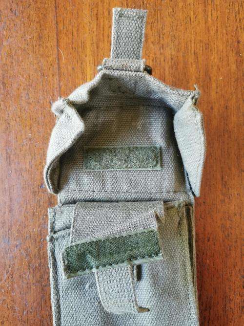 SADF lot of 7 Pattern 61/64 webbing ammo pouches - unused