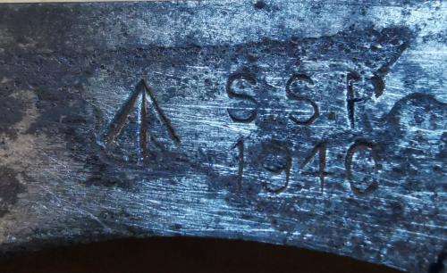 British WW2 1940 Sheffield Steel Products (SSP) jack knife