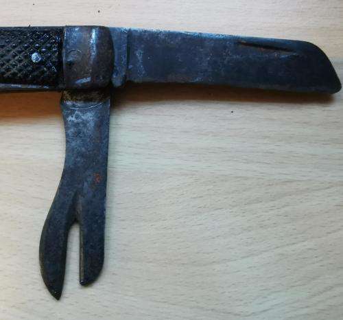 British WW2 1940 Sheffield Steel Products (SSP) jack knife