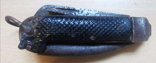 British WW2 1941 Sheffield Steel Products (SSP) jack knife