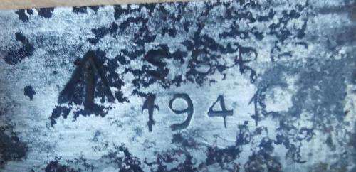 British WW2 1941 Sheffield Steel Products (SSP) jack knife