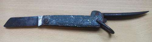 Large British naval jack knife by Joseph Rogers