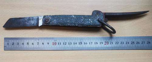 Large British naval jack knife by Joseph Rogers