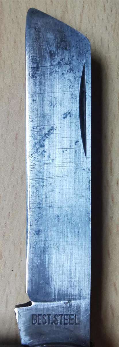 Vintage `Best Steel` 2-blade pocket knife