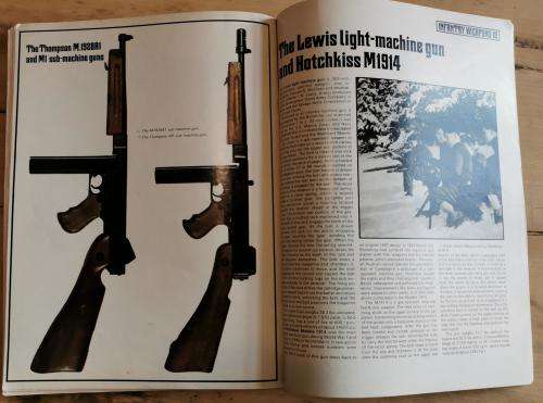 English extract of the Handbook of the Nazi Party (Organisationsbuch der NSDAP) + infantry weapons