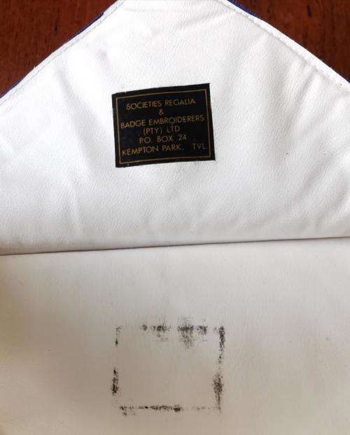 Vintage Royal Arch masonic apron plus sash