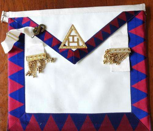 Vintage Royal Arch masonic apron plus sash