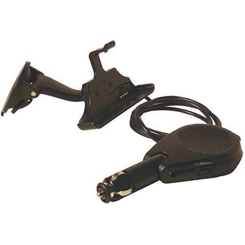 Garmin Quest GPS cradle, speaker, car charger and window suction