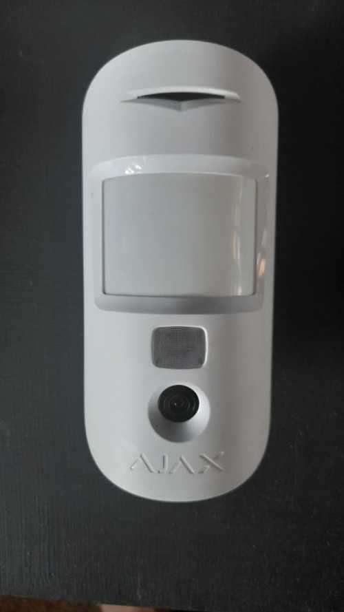 AJAX MotionCam - White - Wireless - Indoor Motion Detector with Photo Verification
