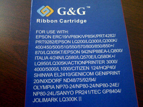 G&G RR-EP LQ800 Dot Matrix Ribbon