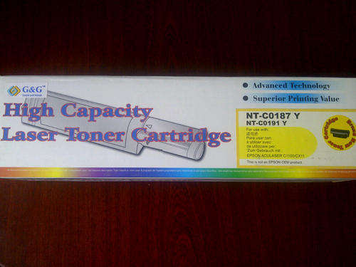 G&G NT-C0187 Yellow Toner Cartridge