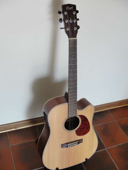 Cort MR710F Acoustic Electric Guitar [AS NEW] - Includes Free Hard Case