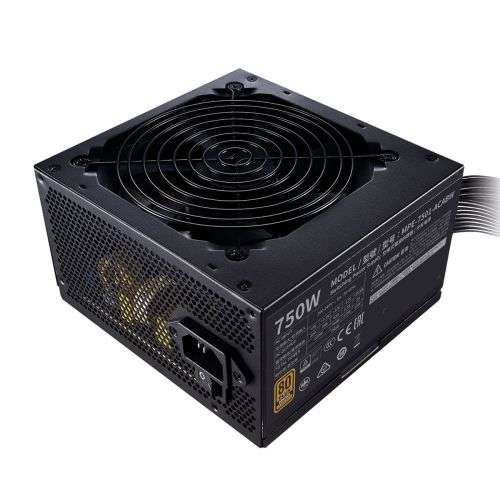 Power Supply Cooler Master 750W ATX PSU MWE GOLD 750 FULLY MODULAR