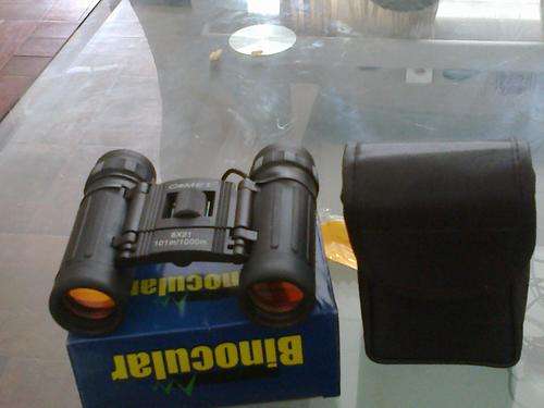 Compact Powerful pocket size 8X21 Binoculars with Red Coated Lens