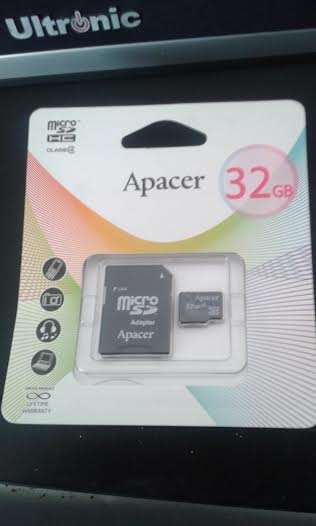 32GB Micro SD Card + Micro SD to SD Adapter