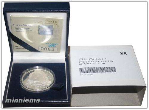 *** CRAZY R1 START *** PROTEA Proof Silver R1 2010 Nadine Gordimer