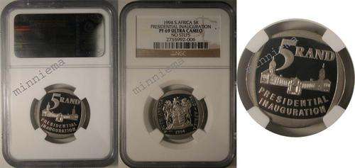 ### SPECIAL ### REAL NO STEPS Presidential Inauguration PF69 Ultra Cameo NGC