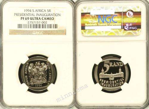 ### PF69UC ### Presidential Inauguration R5 Ultra Cameo NGC