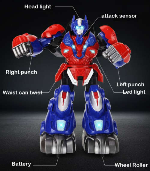 RADIO CONTROL  MOTION CONTROL FIGHTING ROBOT SETS - Best Christmas Toys - New in Bob