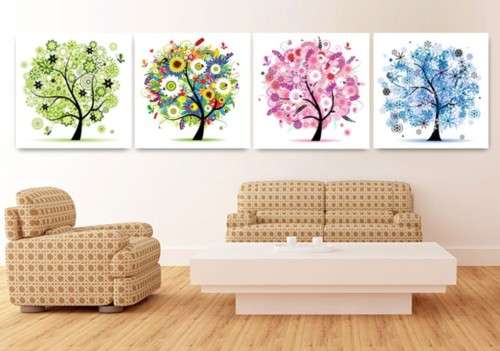 5D DIY DIAMOND PAINTING -  FOUR SEASONING 40 X 40 CM