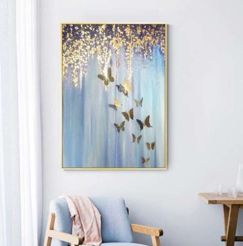5D DIY DIAMOND PAINTING - BUTTER FLY 55 X 70 CM