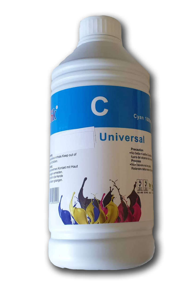 Refill Ink Bottle any Refill ink, brother, canon, epson -  Cyan 1L