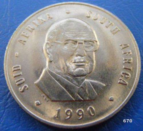 ***PW BOTHA 1990 R1 NICKEL!!! (19 YEARS OLD!) (#670)