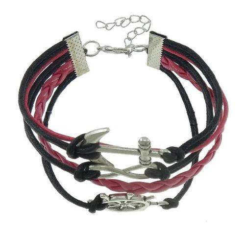 New trend! Flat Charm Bracelet - Multi string