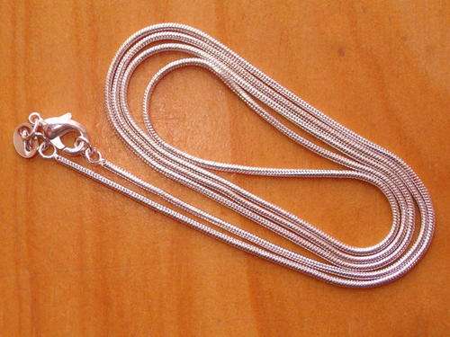 925 STERLING SILVER 61.5cm Snake Chain