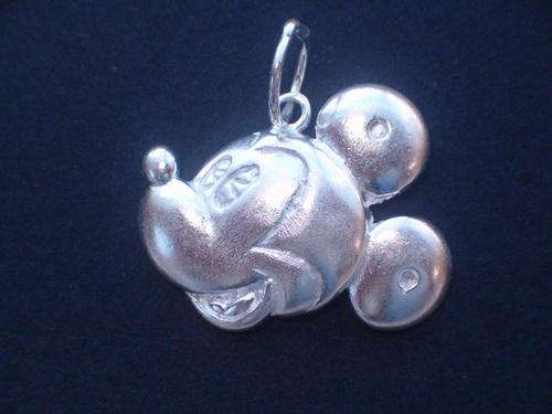 925 Silver Charm/Pendant - Mickey Mouse