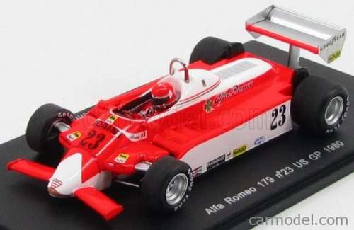 Alfa Romeo 179 - #23 - American GP 1980 - Bruno Giacomelli