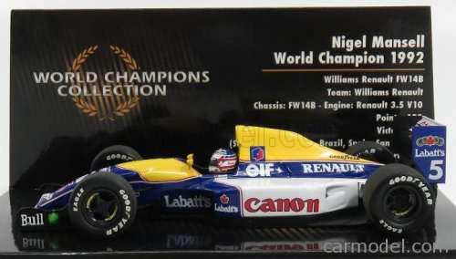 Williams Renault FW014B - #5 World Champion 1992 - Nigel Mansell