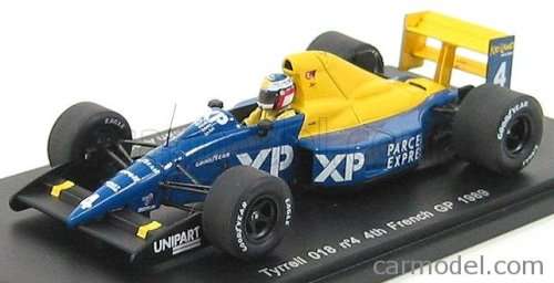 Tyrrell 018 - #4 - French GP 1989 - Jean Alesi