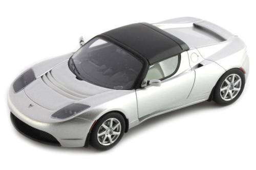 Tesla Roadster Targa Electric Car Softtop - 2008 / 2012 - Silver Metallic
