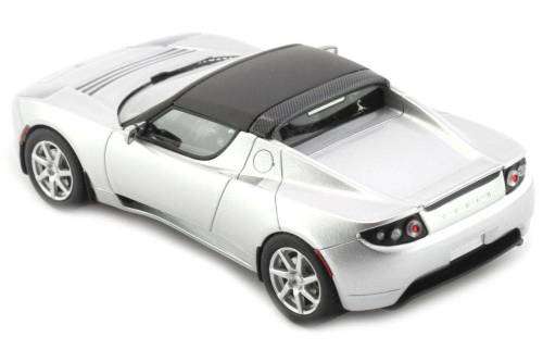 Tesla Roadster Targa Electric Car Softtop - 2008 / 2012 - Silver Metallic