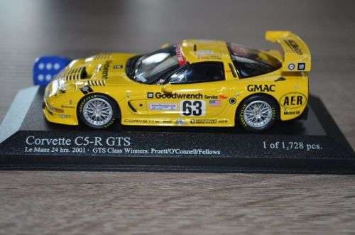 Chevrolet Corvette C5-R - GTS 24H Le Mans 2001 #63 Winner - Ron Fellows/Johnny O`Connel/Scott Pruett