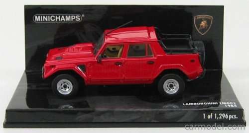 Lamborghini LM002 Pick-Up 4-Door - 1984 - Red