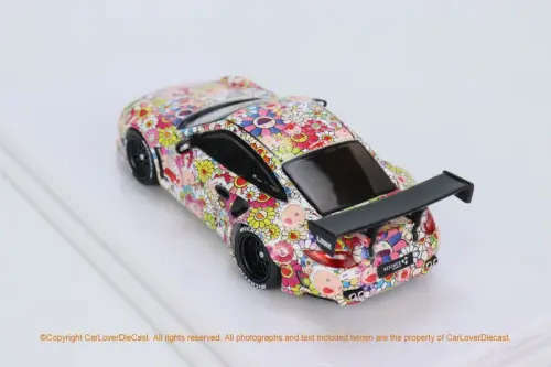 Porsche 997 LBWK Jaden.C Sunflowers Carloverdiecast Special Edition Model With Special Packaging Box