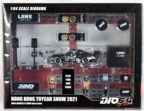 Porsche LBWK Diorama - Hong Kong Toycar Salon 2021 Event Special Edition
