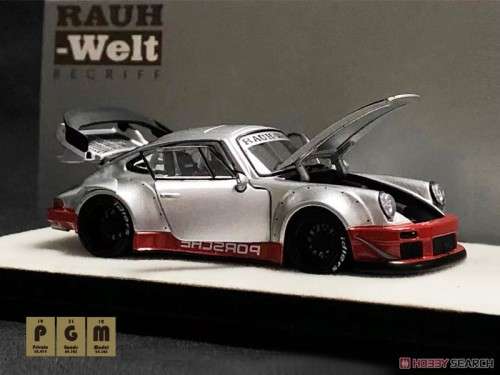 Porsche RWB 930 - Silver - Fully Opening Ltd 999 pcs worldwide