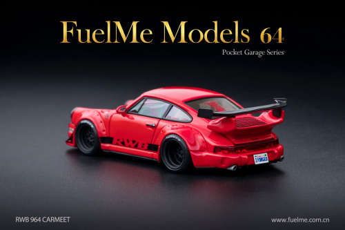 Porsche RWB 964 - Carmeet - Red
