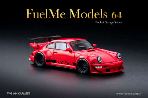 Porsche RWB 964 - Carmeet - Red