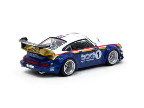 Porsche RWB 964 Waikato RHD - #1 White and Blue Metallic