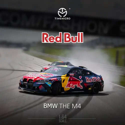 BMW M4 - Red Bull - Blue