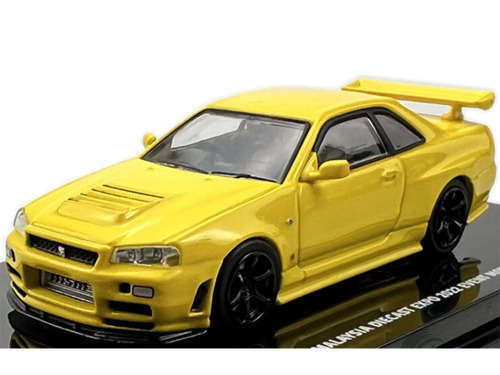 Nissan Skyline GT-R R34 - Malaysia Expo 2022 - Yellow