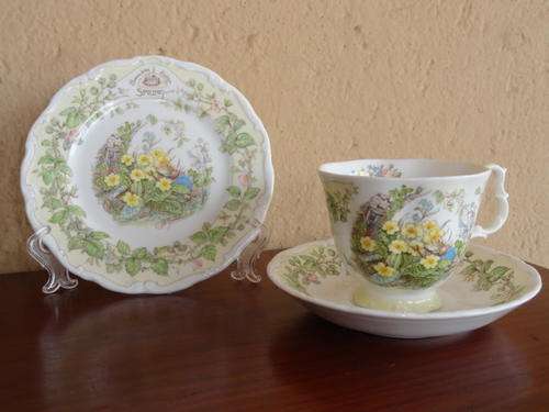 ROYAL DOULTON BRAMBLY HEDGE SPRING TRIO