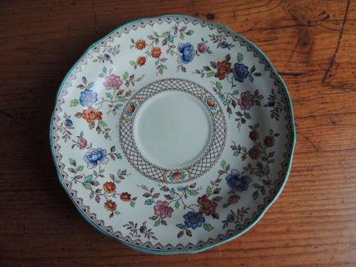 COPELAND SPODE BREAKFAST CUP SAUCER - "ROYAL JASMINE"